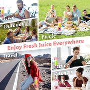 USB Mini Electric Juicer Portable Charging Fruit Orange Lemon Blender Smoothie Milkshake Maker Kitchen Automatic Fresh Squeezer