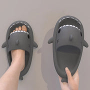 Women Shark Slippers Summer Beach Shoes Soft EVA Cute Cartoon Couples Outdoor Street Slides Male Indoor Bathroom Funny Slipper