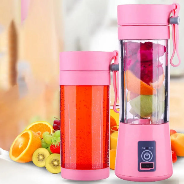 Portable Electric Juicer Blender Usb Mini Fruit Mixer Extractors Food Milkshake Multifunction Juice Maker Machine Rechargeable